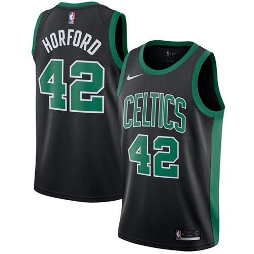 دواء فيتامين Nike Boston Celtics #42 Al Horford Black NBA Authentic Statement Edition Jersey جعبه