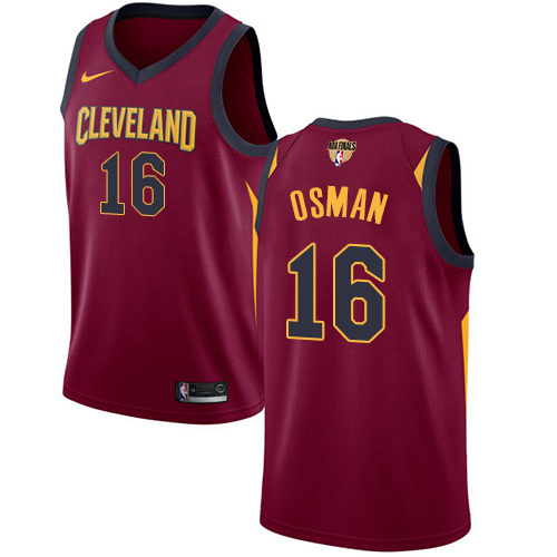 Nike Cavaliers #16 Cedi Osman Red The 